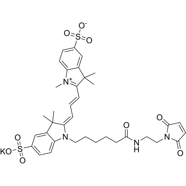 Sulfo-Cy3 maleimide potassium 1656990-68-9